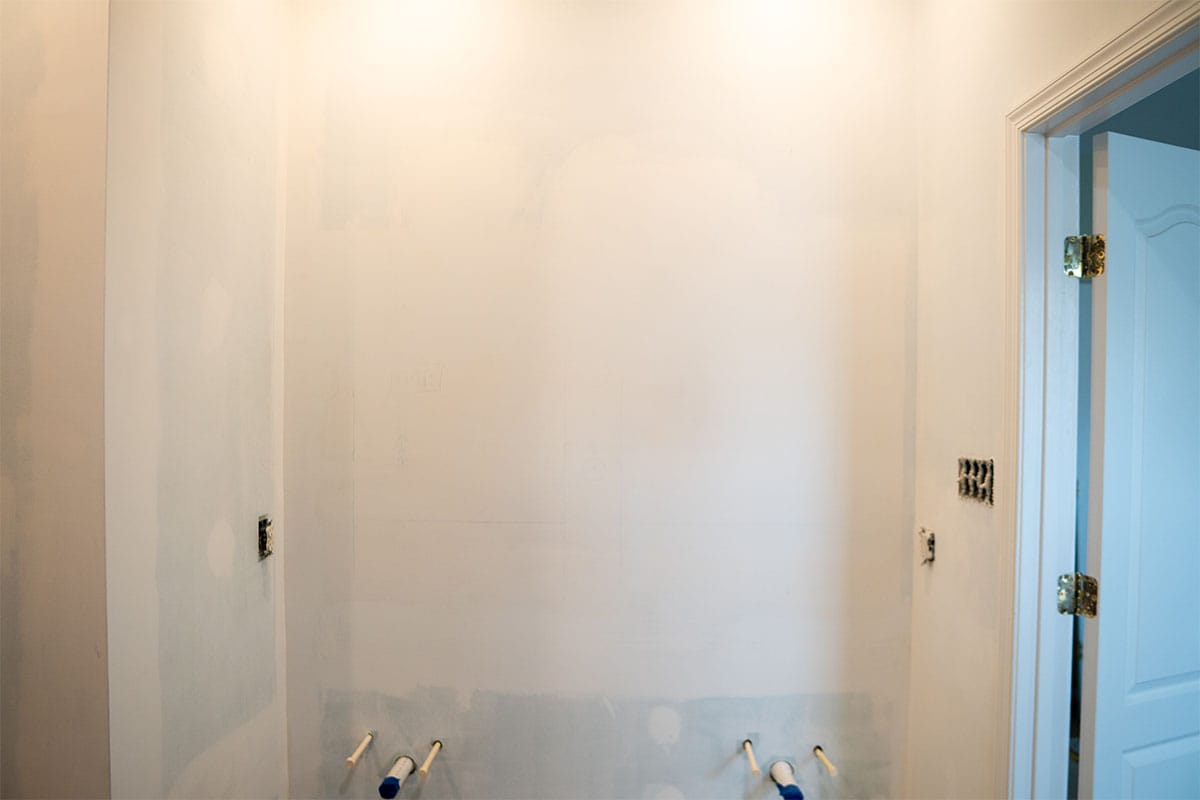 Master Bathroom Remodel in Derwood, MD Under Construction - 15